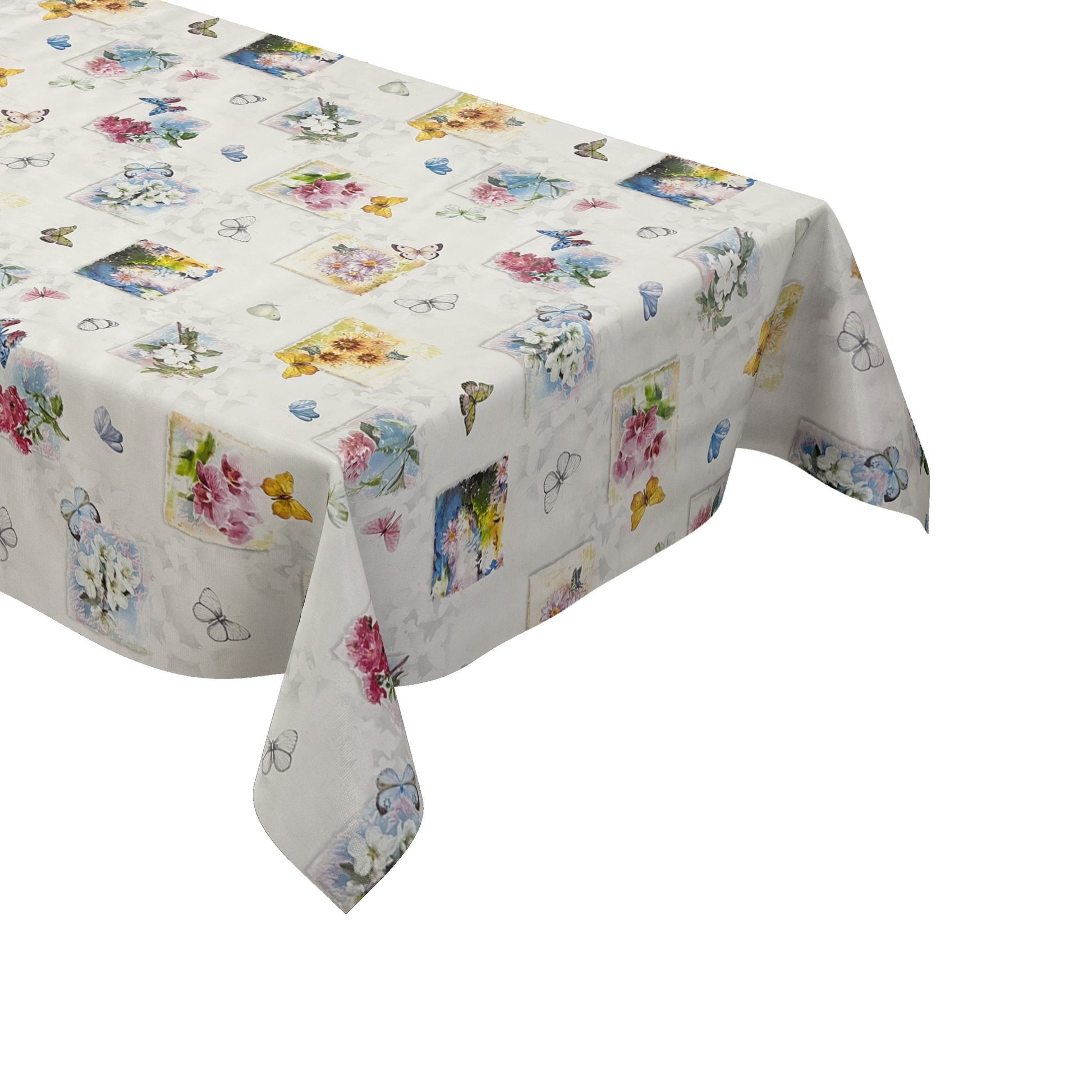 Wachstuch Tischdecke Schmetterlinge