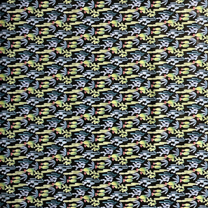 Wachstuch Tischdecke Kakteen schwarz