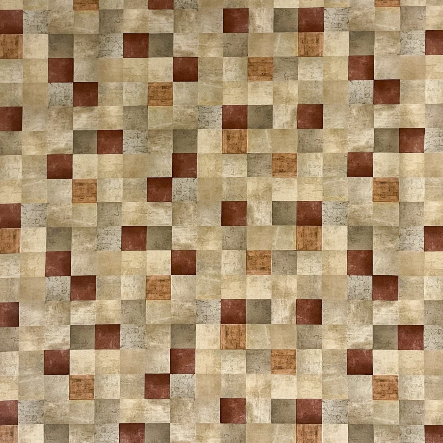 Wachstuchdecke abwaschbar pvc kariert braun beige