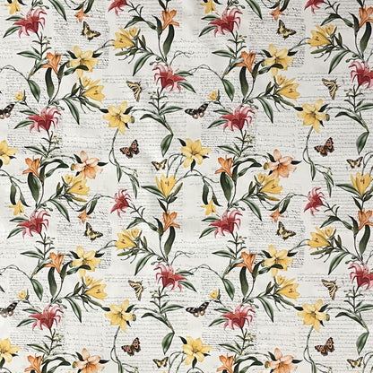 Wachstuch Tischdecke Lilien