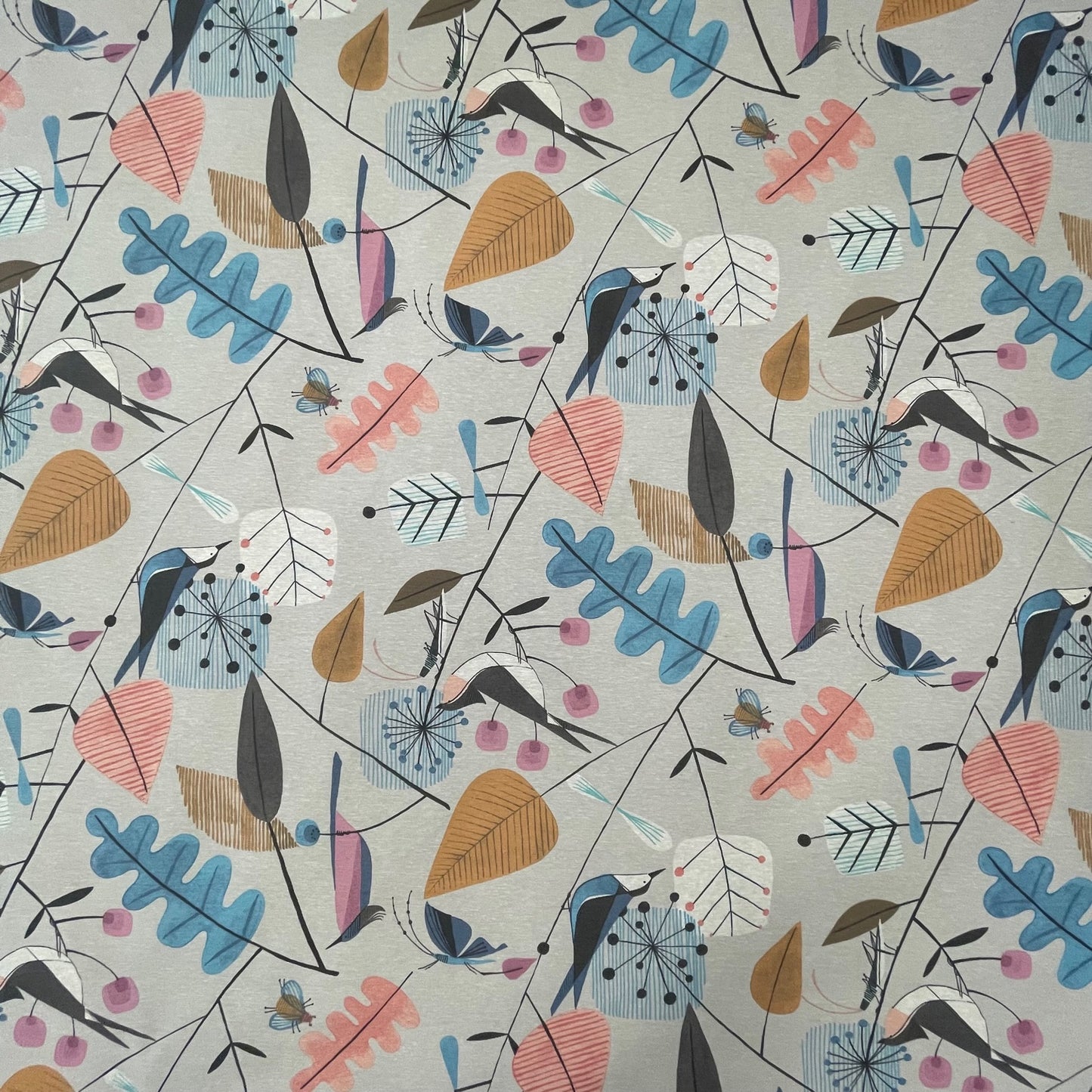 nappe textile jacquard coton enduit WATERHOUSE fleuri coloré angulaire ronde ovale