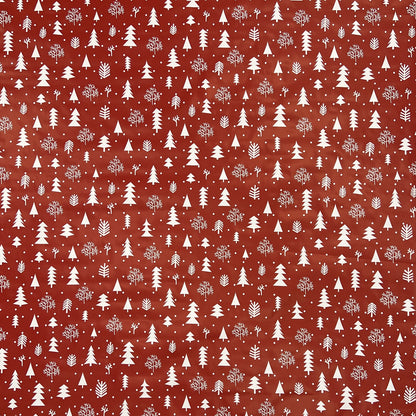 KEVKUS Wachstuch Tischdecke Weihnachten CY60 rot eckig rund oval