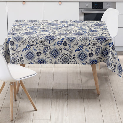 Wachstuch Tischdecke Zwiebelmuster
