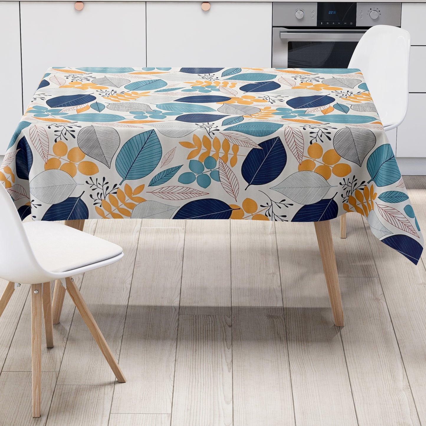 Wachstuch Tischdecke Laub