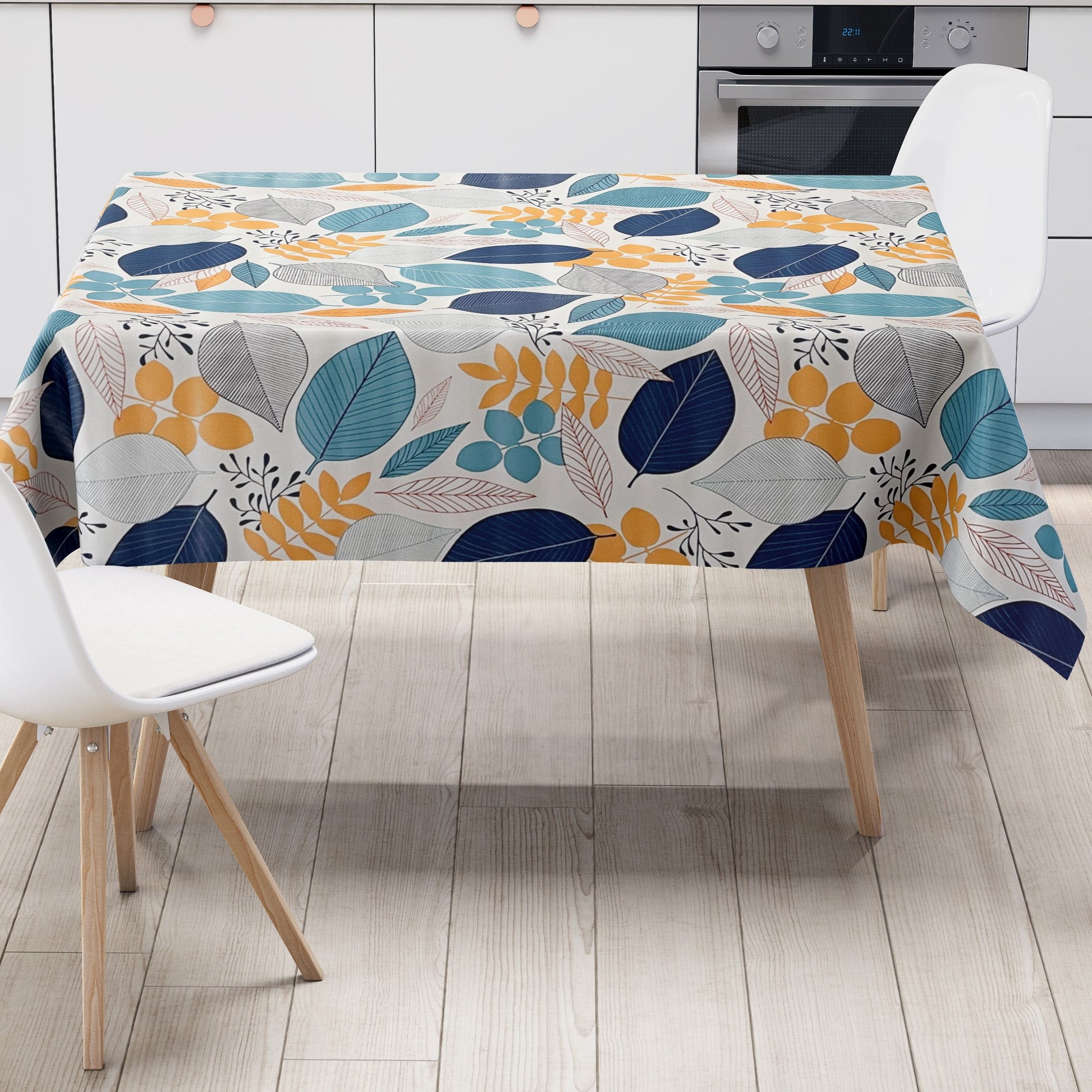 Wachstuch Tischdecke Laub