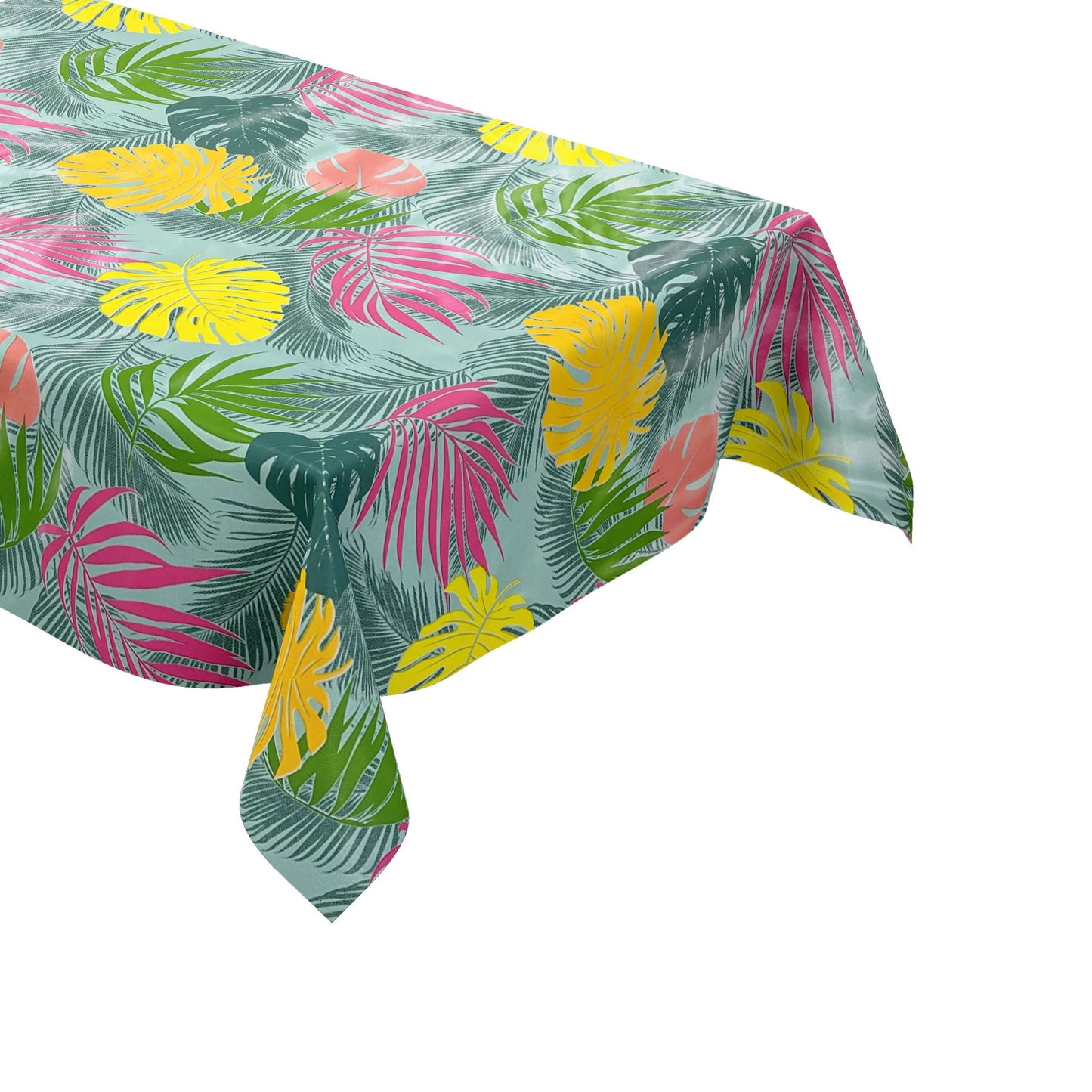 Wachstuch Tischdecke B5008-01 Dschungel Monstera Palmen eckig rund oval