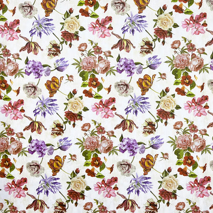 abwaschbare Wachstuch Tischdecke eckig rund oval kaufen kevkus rosen blumen blüten wiese 