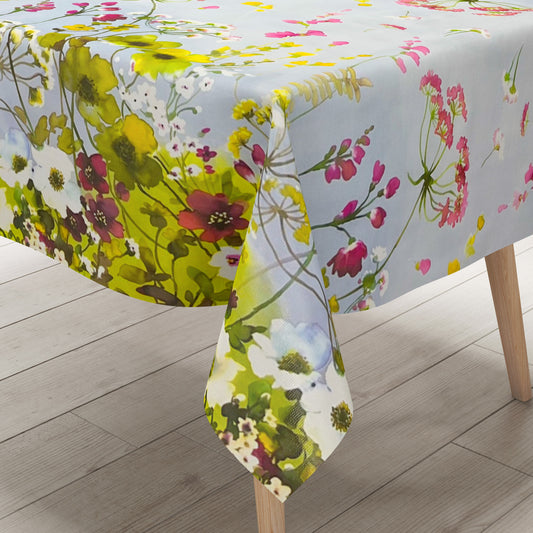 Wachstuch Tischdecke Blumenwiese