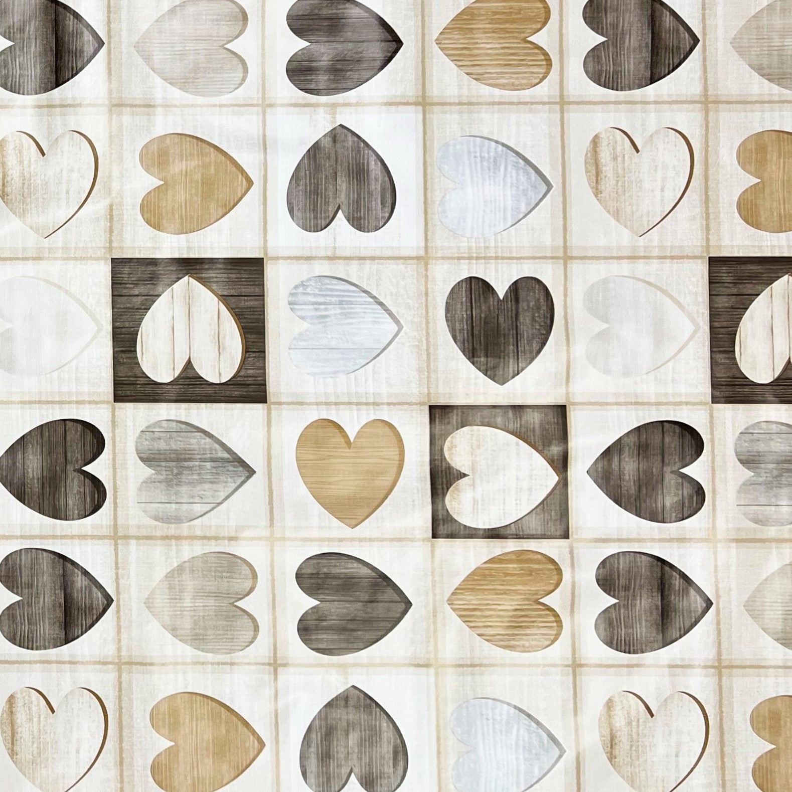 abwaschbare Wachstuchtischdecke Holzmotiv eckig rund oval kevkus wachstuchshop24pro.com