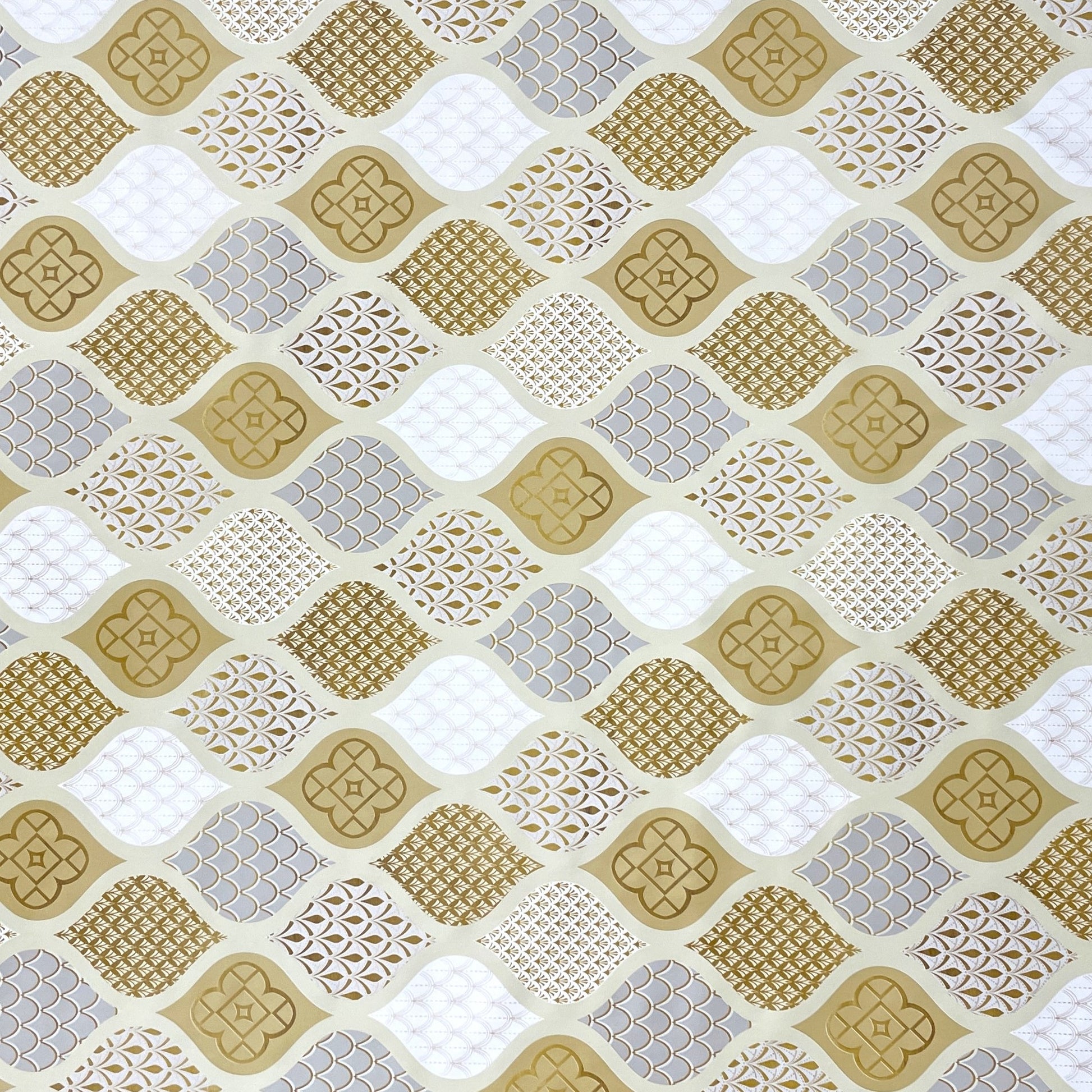 Wachstuch Tischdecke abwaschbar pvc Weihnachten gold beige Tannenzapfen eckig rund oval kaufen