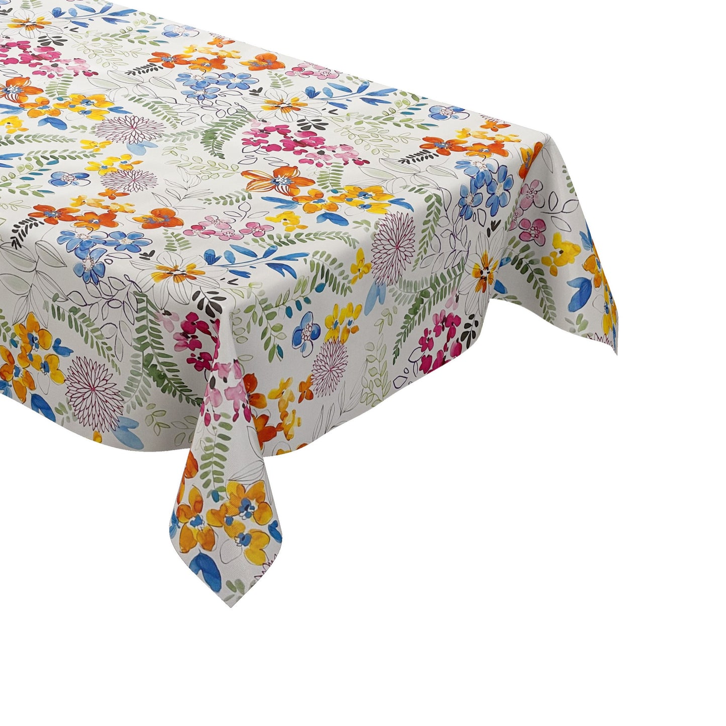 Wachstuchtischdecke Blumen Blüten