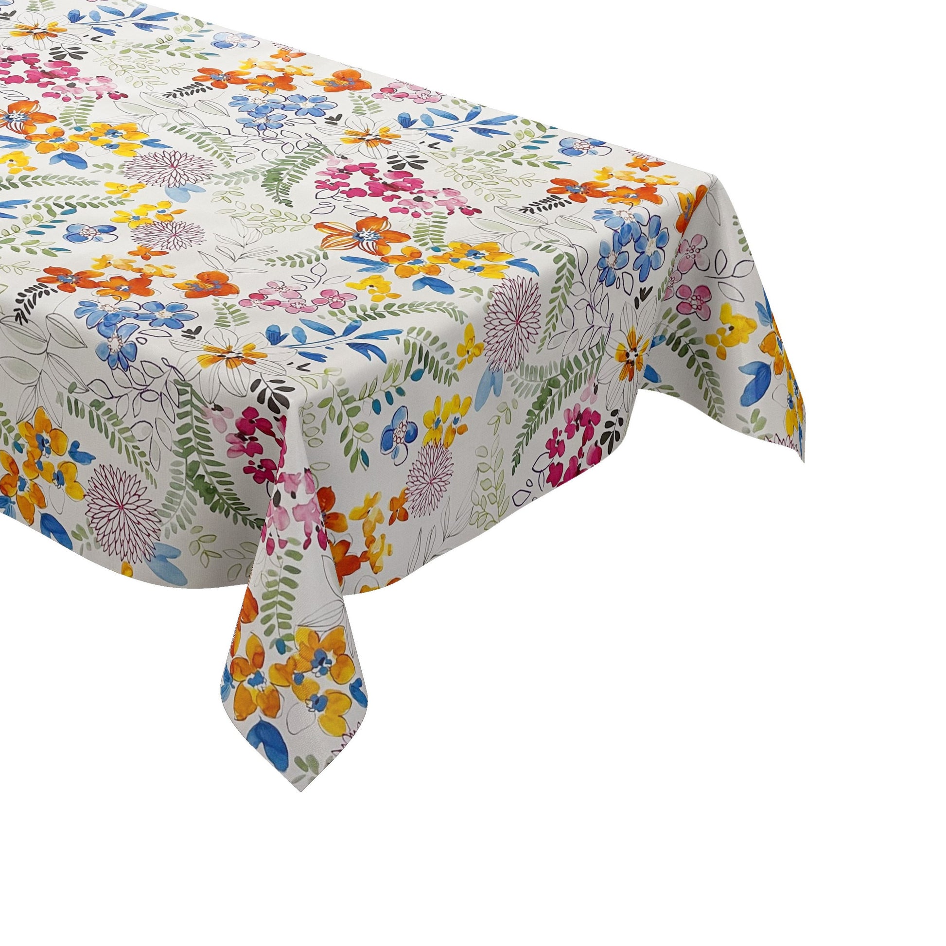 Wachstuchtischdecke Blumen Blüten