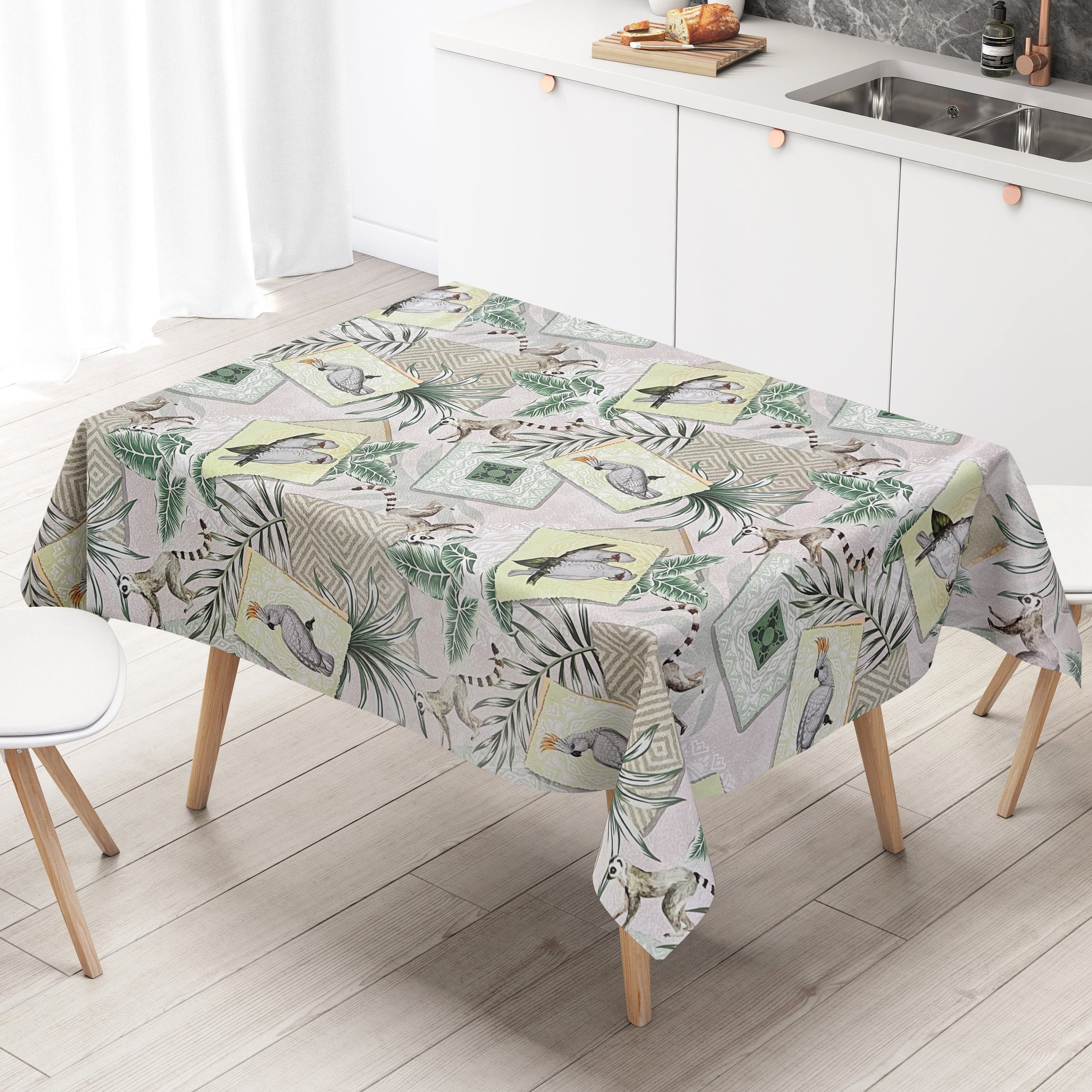 Wachstuch Tischdecke Dschungel