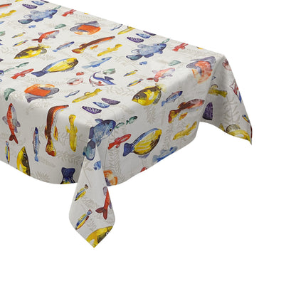 Wachstuchtischdecke Fische