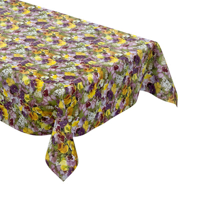 Wachstuchrolle Meterware Rollenware C970 Blüten Stiefmütterchen Wiese
