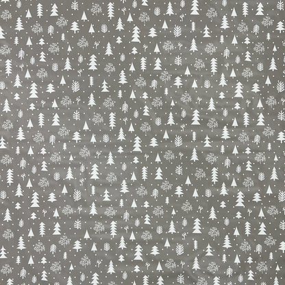 KEVKUS oilcloth tablecloth Christmas CY61 gray square round oval