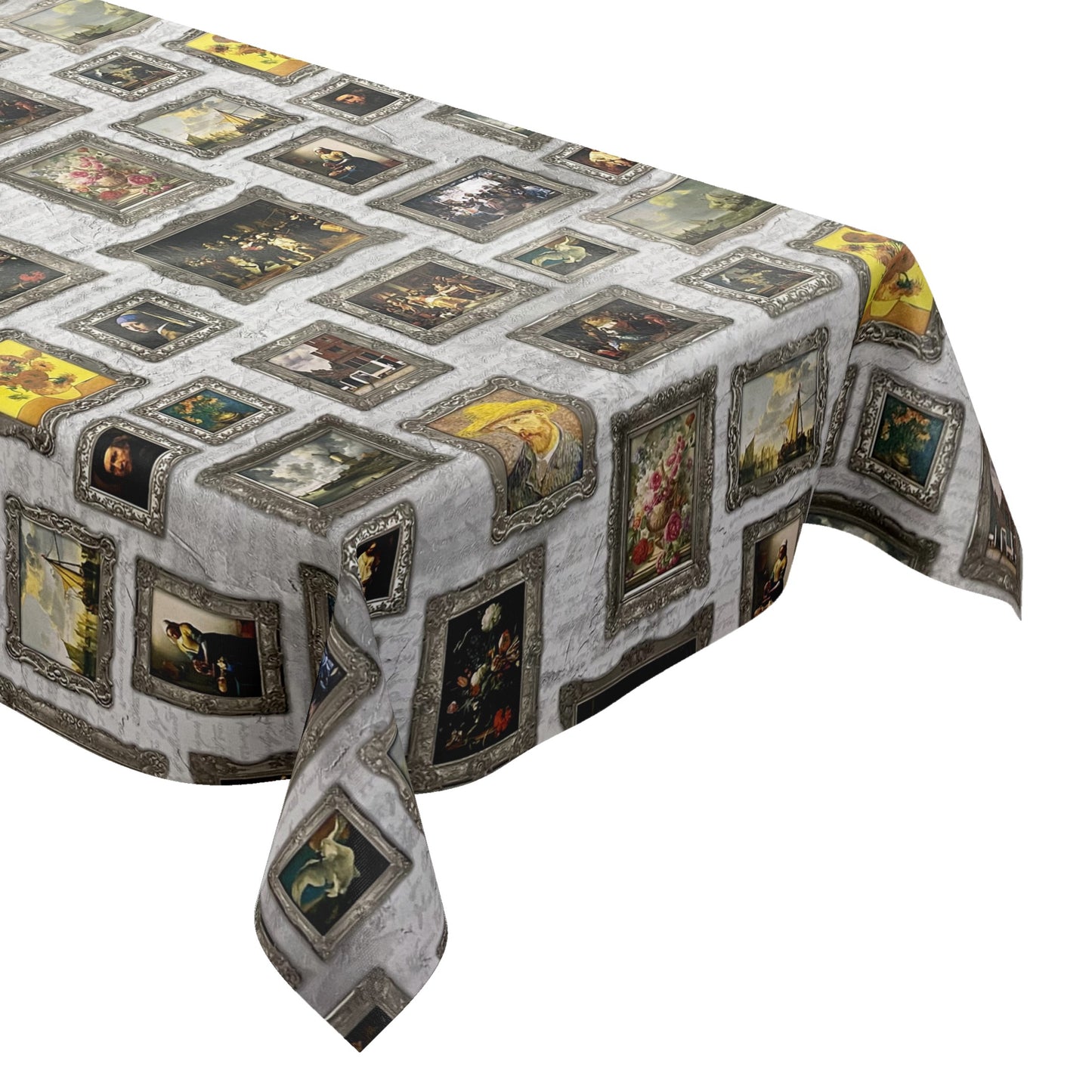 Wachstuch Tischdecke K-BE4214 Barock Renaissance eckig rund oval