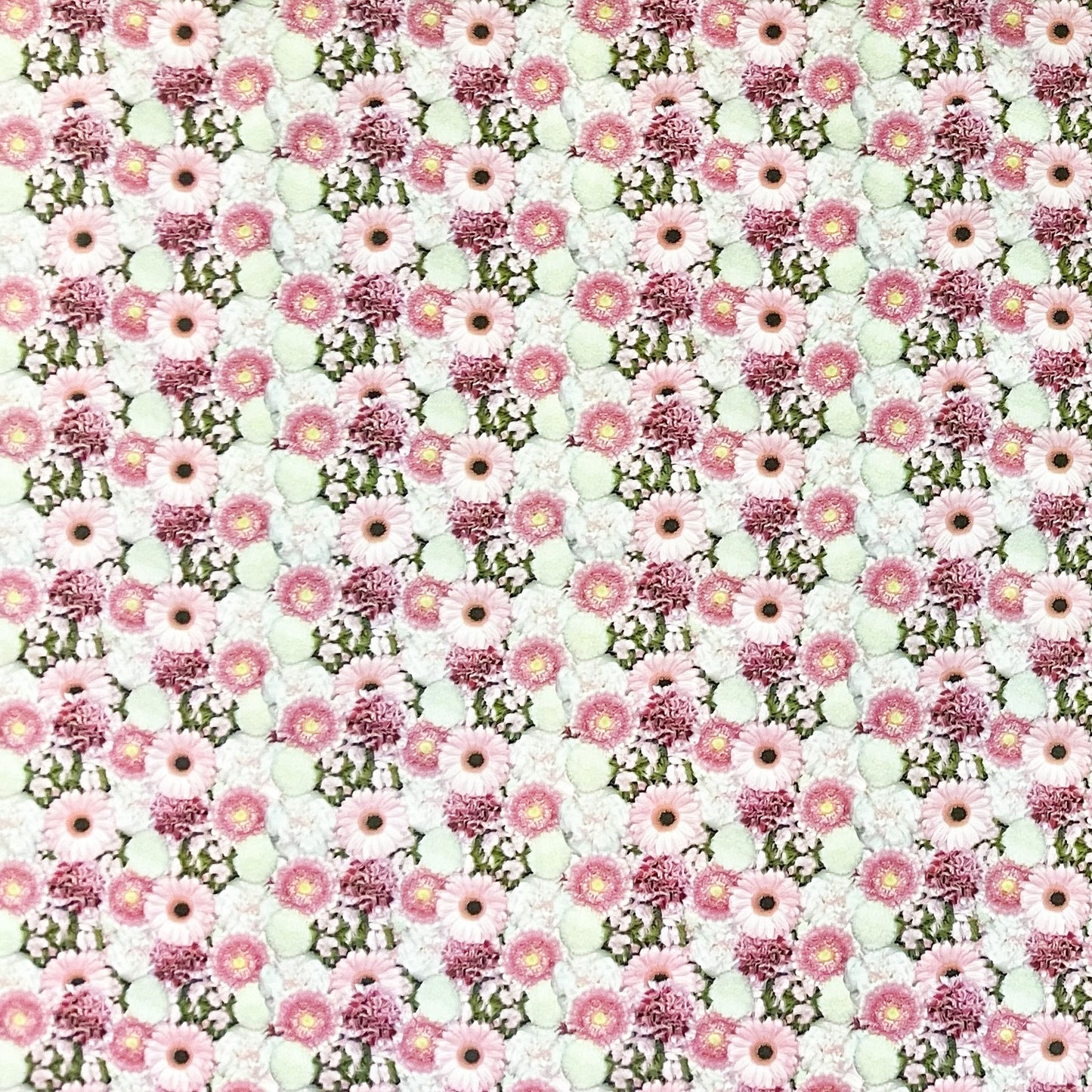 Wachstuctischdecke Sommer Garten Blüten Blumen
