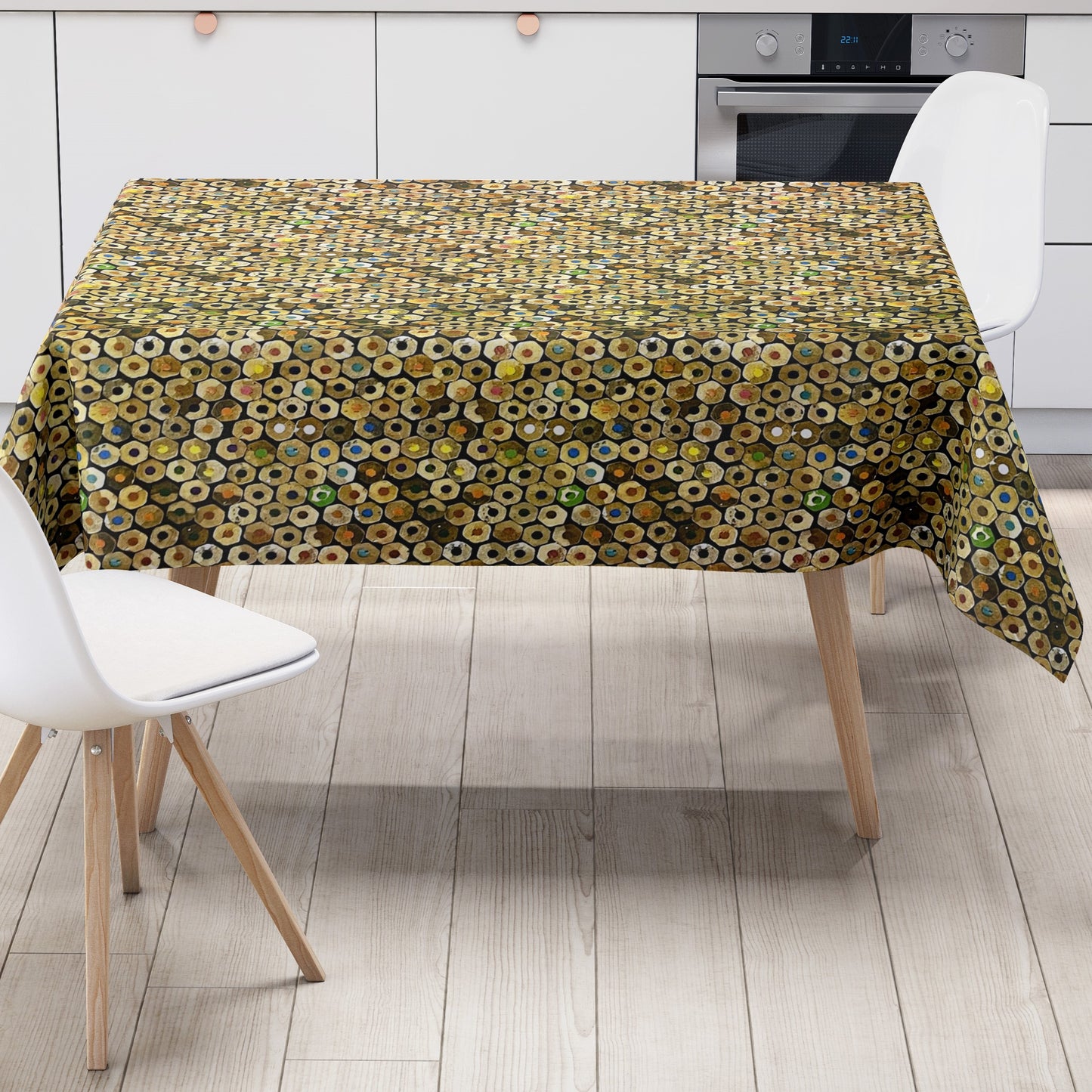 PVC Tischdecke wachstuchshop24 kaufen bestellen Stifte Buntstifte