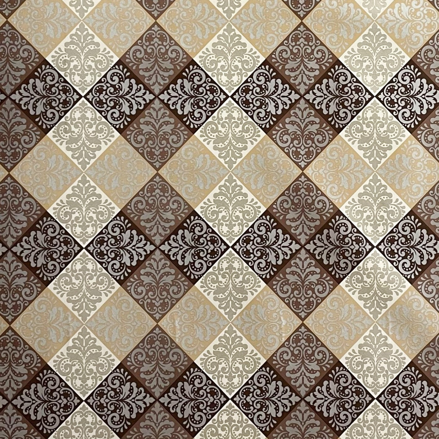 Nappe toile cirée vendue au mètre 01301-00 Pâques Lapin de Pâques Tulipes carrée ronde ovale