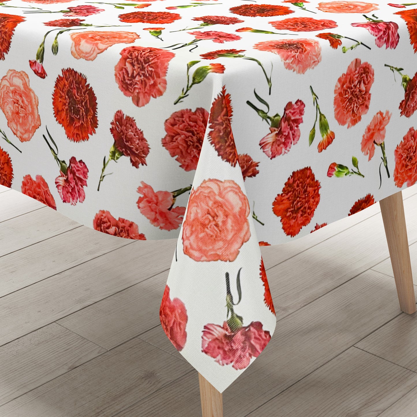 PVC Tischdecke Nelken