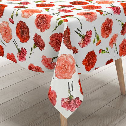 PVC Tischdecke Nelken