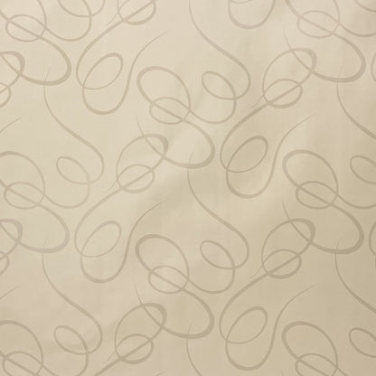 Nappe en toile cirée K150136 Ornements baroques beige crème carré rond ovale