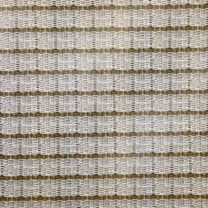 Nappe en toile cirée K150181 aspect rotin tressé marron beige carrée ronde ovale