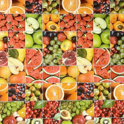 Wachstuchtischdecke Gemüse Früchte eckig rund oval bestellen