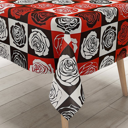 Wachstuch Tischdecke Rosen