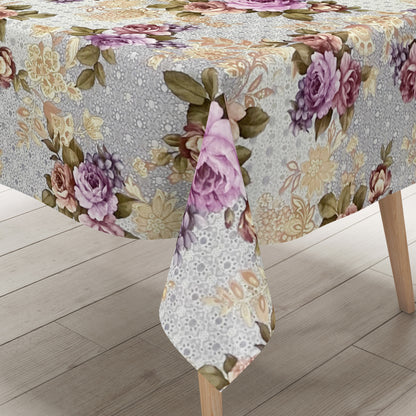 Wachstuch Tischdecke Rosen PVC-Tischdecke