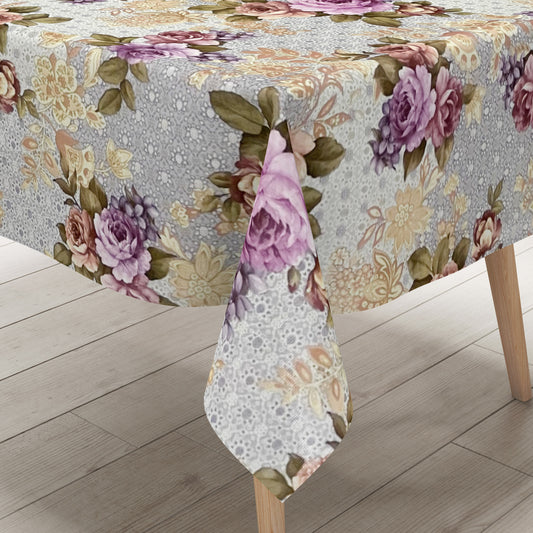 Wachstuch Tischdecke Rosen PVC-Tischdecke