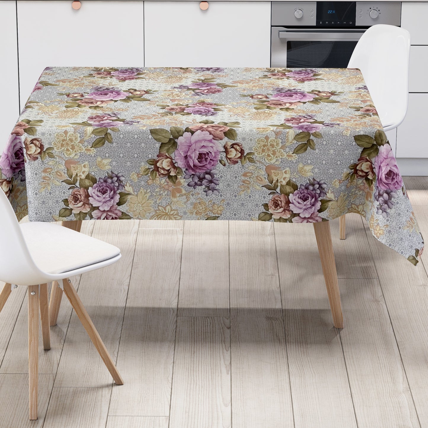 Wachstuch Tischdecke Rosen PVC-Tischdecke