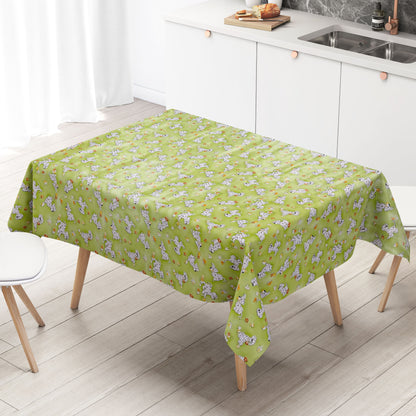 Nappe en toile cirée KE08270 Chien Dalmatien motif enfant carrée ronde ovale