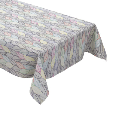 Wachstuchtischdecke eckig rund oval Blätter Laub Herbst