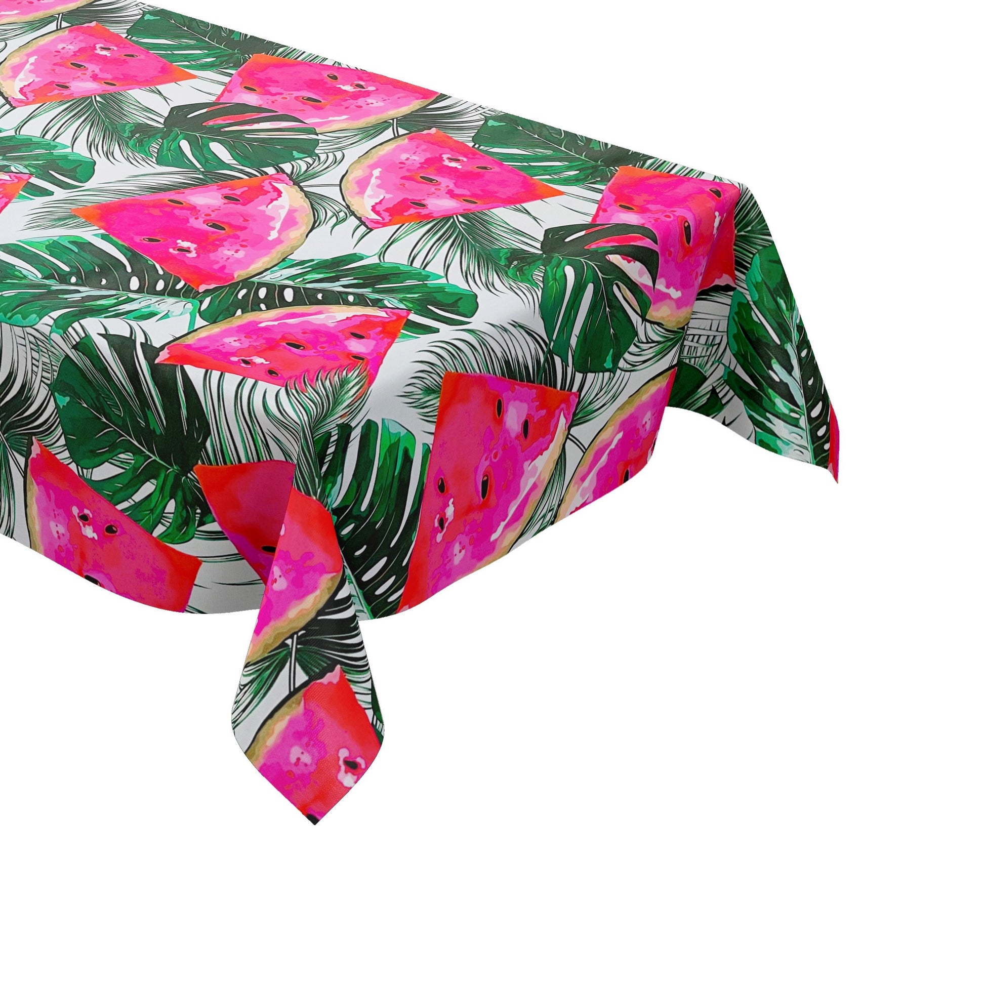 Wachstuch Tischdecke eckig rund oval Dschungel Melone