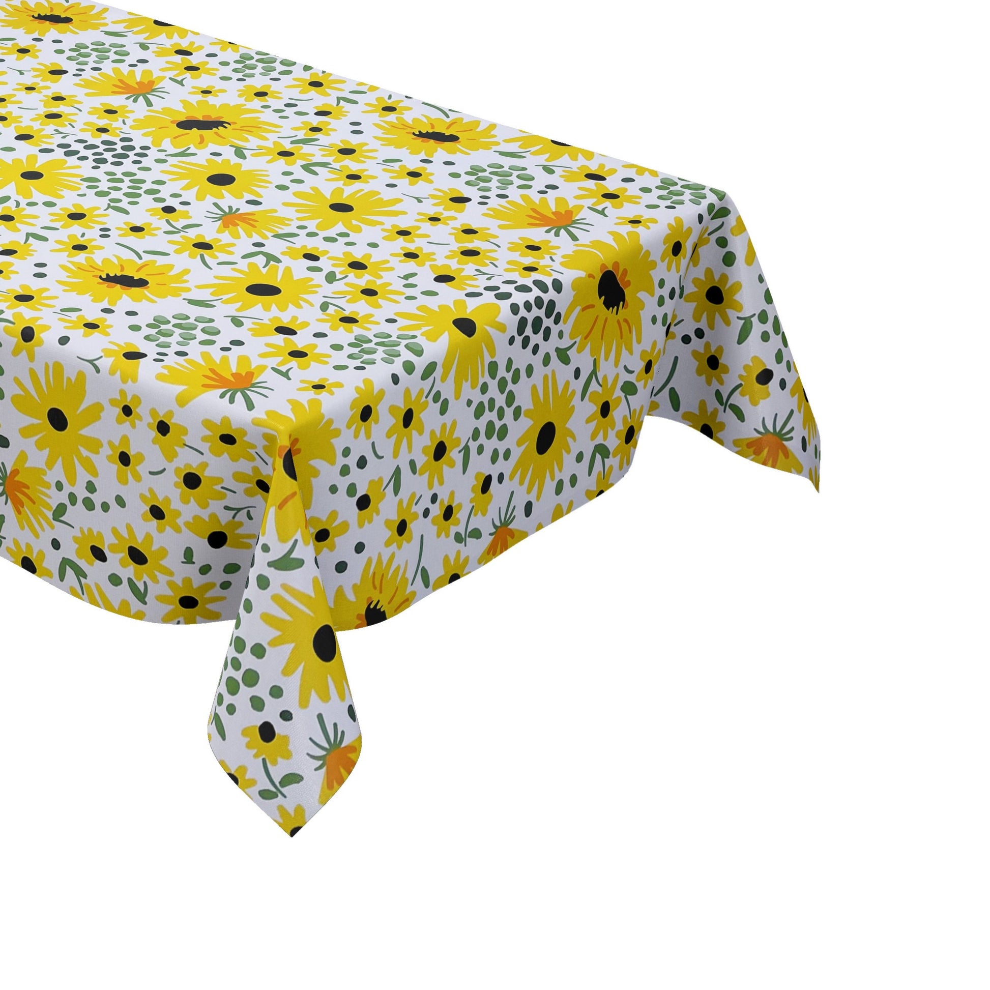 Wachstuchtischdecke Sonnenblumen Blüten Sommer kevkus eckig rund oval kaufen