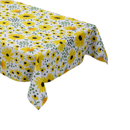 Wachstuchtischdecke Sonnenblumen Blüten Sommer kevkus eckig rund oval kaufen