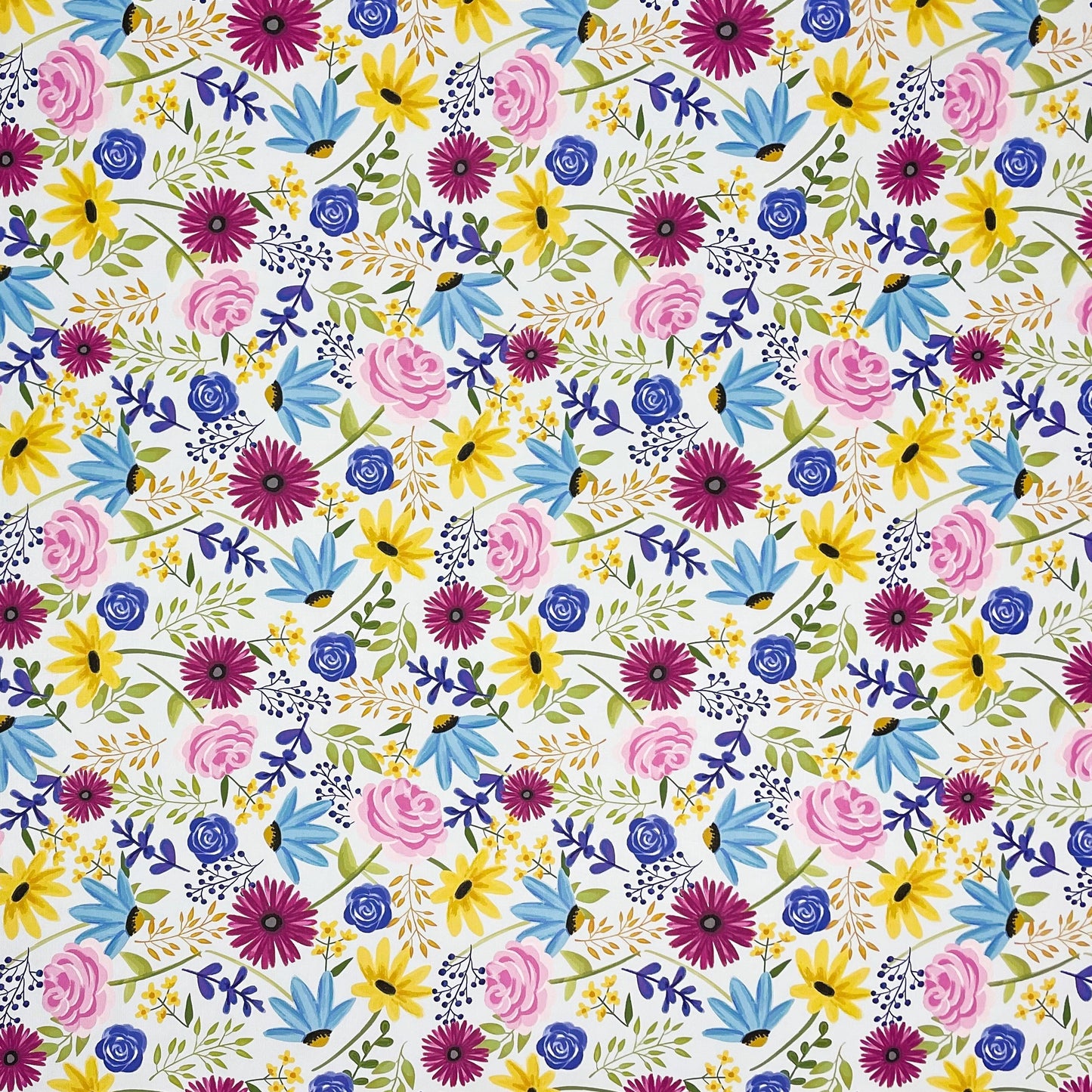 abwaschbare PVC Wachstuchtischdcke eckig rund oval kevkus blumen Dschungel Sommer Frühjahr