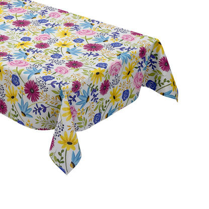 abwaschbare PVC Wachstuchtischdcke eckig rund oval kevkus blumen Dschungel Sommer Frühjahr