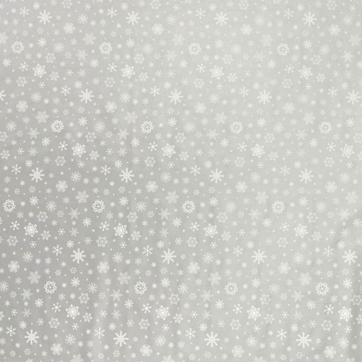 Wachstuch Tischdecke geprägt Weihnachten P1096-2 Schneeflocken auf silber eckig rund oval