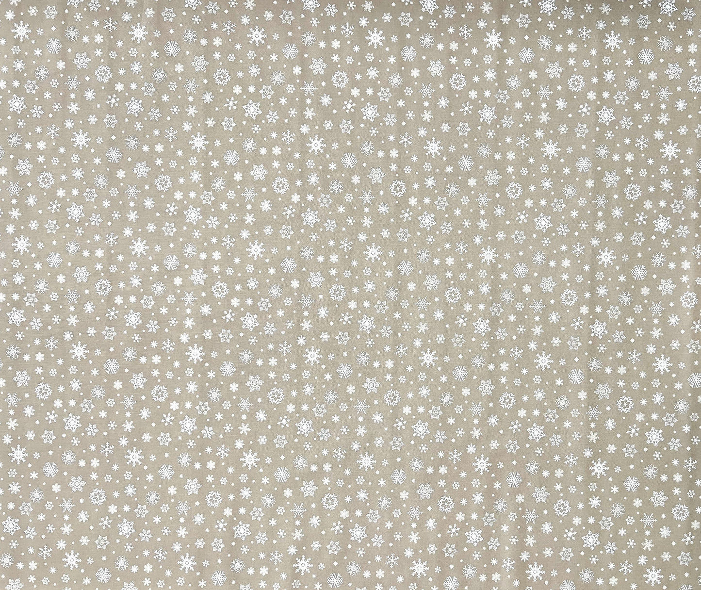 Wachstuch Tischdecke geprägt Weihnachten P1096-5 Schneeflocken auf beige eckig rund oval