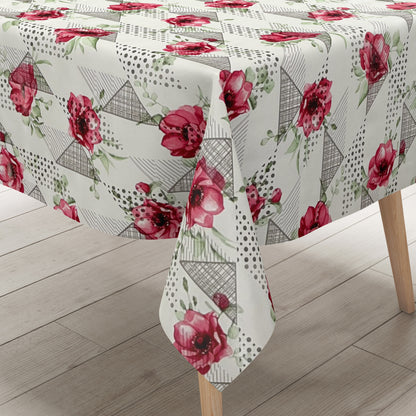 Wachstuch Tischdecke Rosen