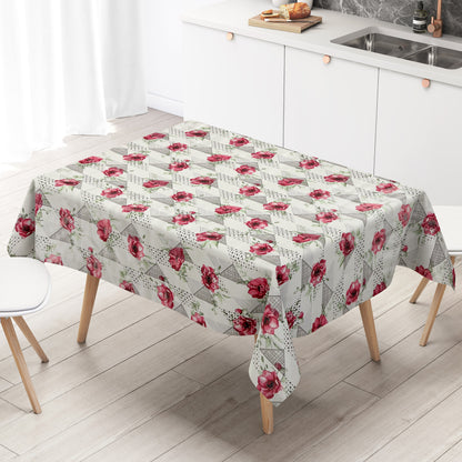 Wachstuch Tischdecke Rosen