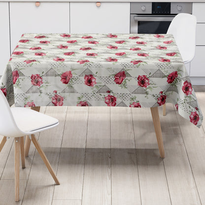 Wachstuch Tischdecke Rosen
