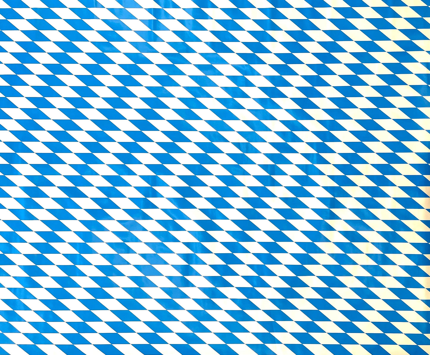 Nappe en toile cirée P8074-1 Bavarois losange bleu blanc carré rond ovale