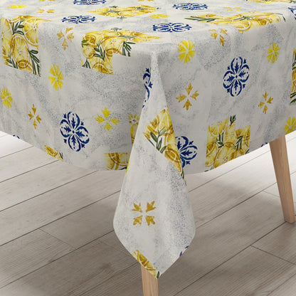 Wachstuch Tischdecke Zitronen