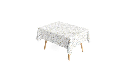 textile tablecloth jacquard coated cotton Christmas STELES 60472 stars square round oval
