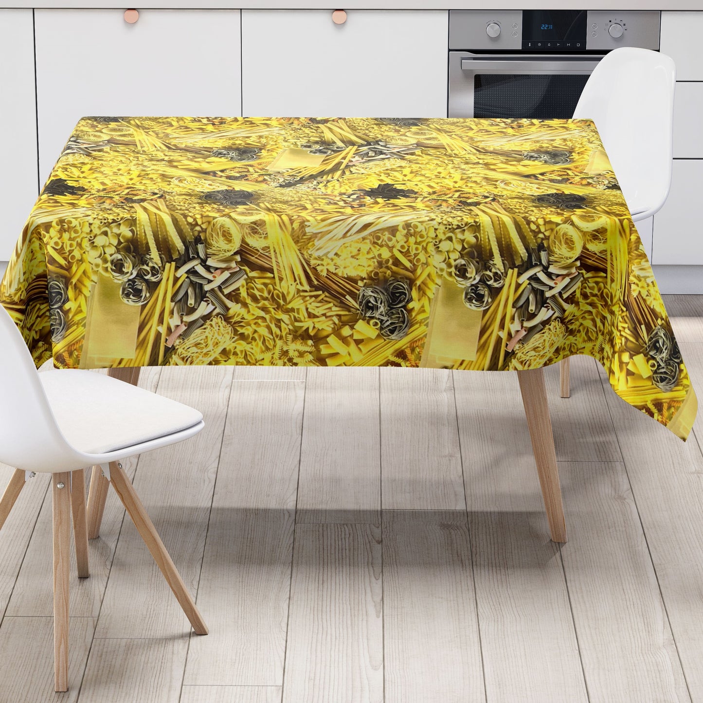 Nappe en toile cirée V340 pâtes carrée ronde ovale