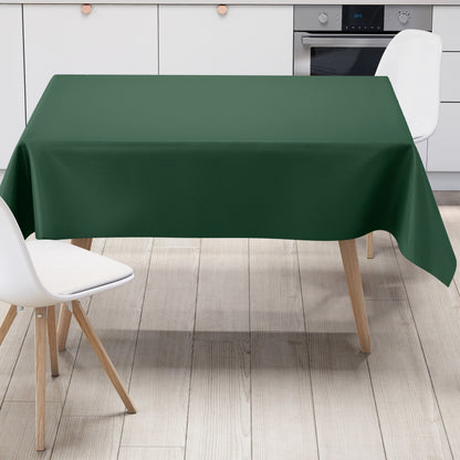 Nappe en toile cirée uni 350 couleur unie vert sapin vert foncé carrée ronde ovale